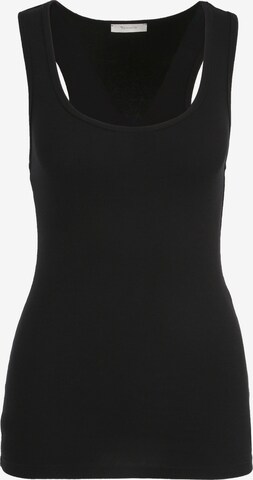 TAMARIS Top in Black: front