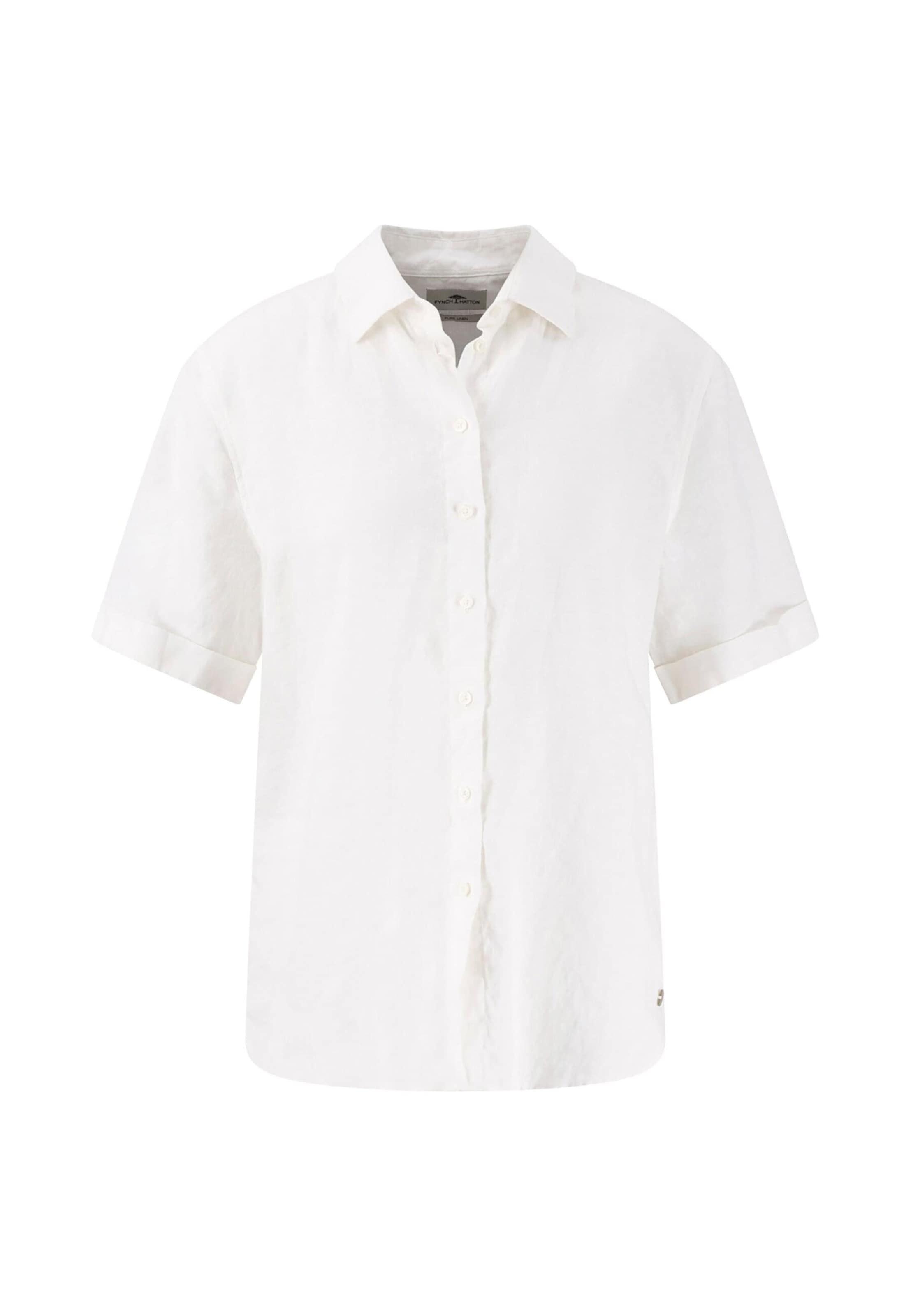 FYNCH-HATTON Bluse in Weiß: Vorderseite