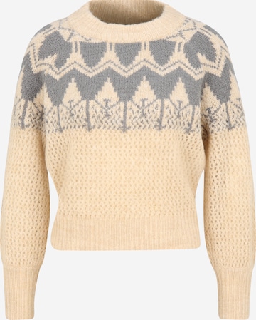 Y.A.S Petite Sweater 'VERA' in Beige: front