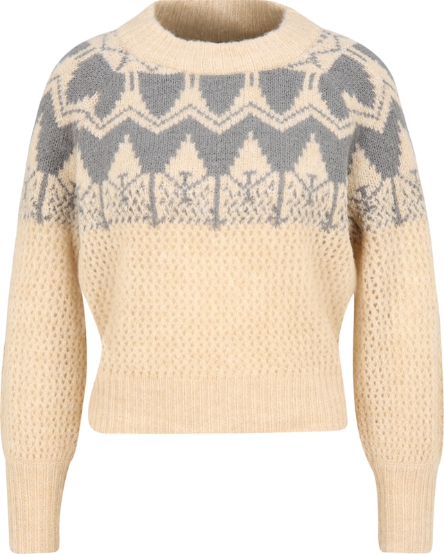 Y.A.S Petite Pullover 'VERA' in Champagner