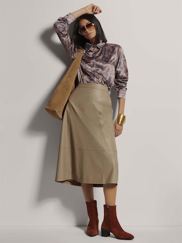 Chemisier MADELEINE en gris
