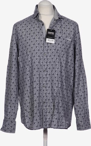LERROS Button Up Shirt in L in Grey: front