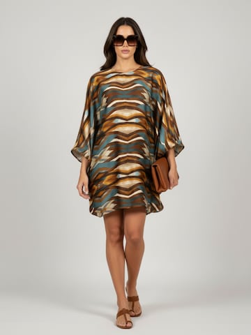 Robe WEARABLE STORIES en marron
