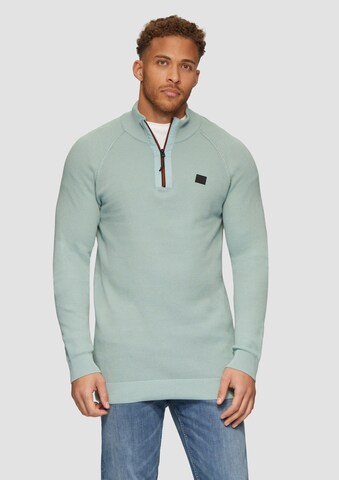 s.Oliver Pullover in Grün: Vorderseite