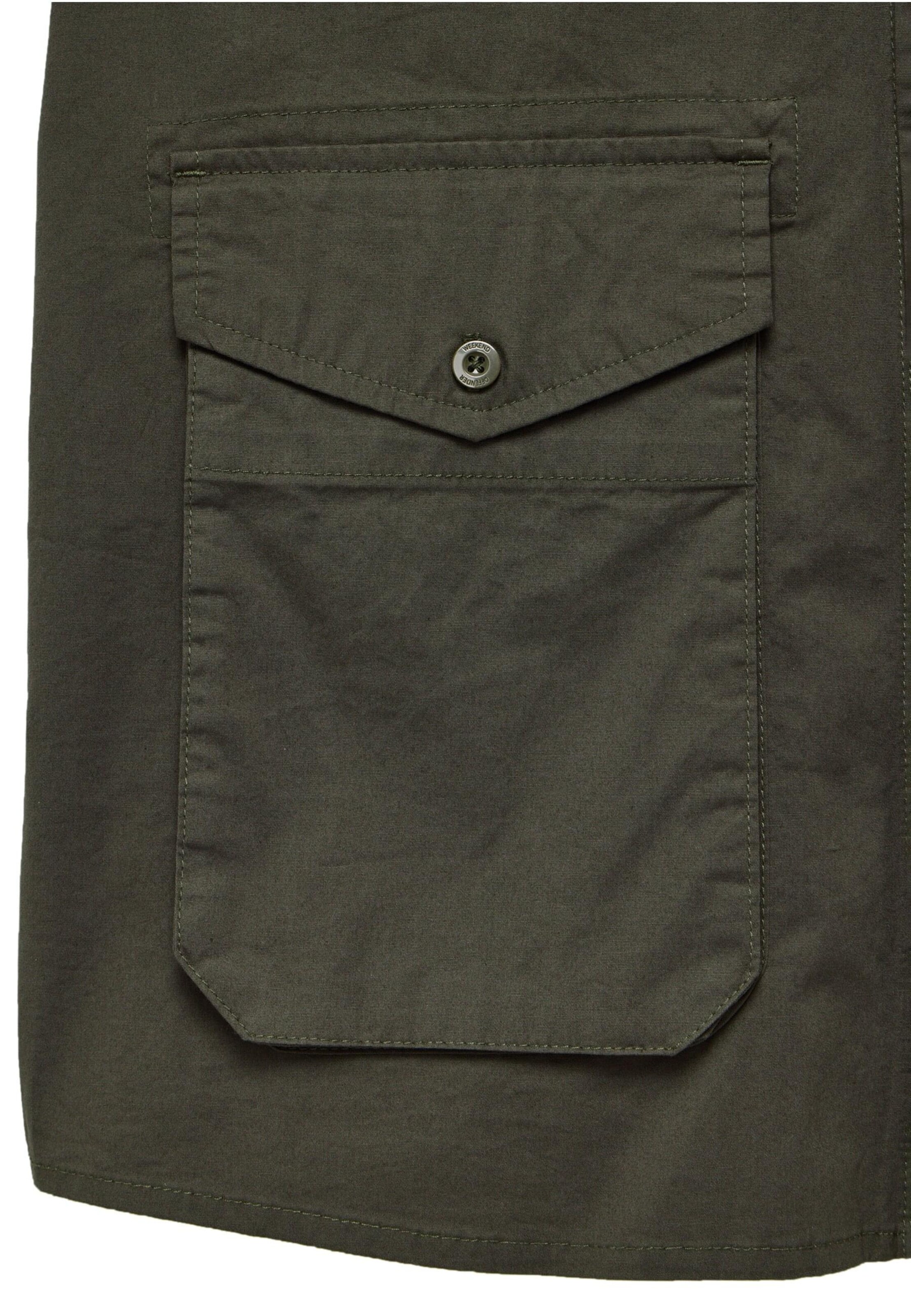 Weekend Offender Regular fit Overhemd 'Barboza' in Groen