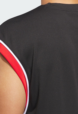 ADIDAS PERFORMANCE - Camisa funcionais 'Basketball All-World' em preto