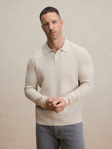 DAN FOX APPAREL - Camisa 'Curt' em branco: frente