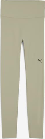 PUMA Skinny Sportbroek in Groen: voorkant