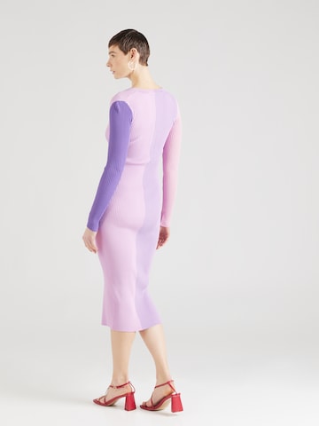 Staud Pletené šaty 'SHOKO' - fialová