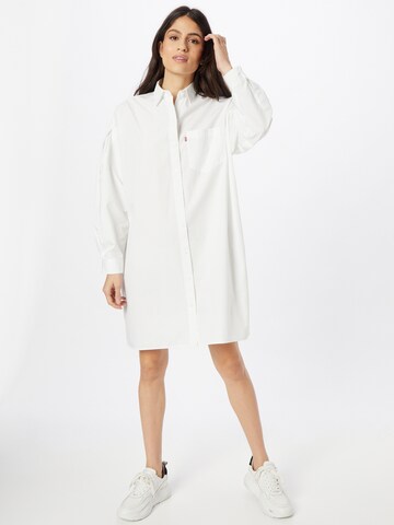 LEVI'S ® Blousejurk 'Samara Shirt Dress' in Wit: voorkant