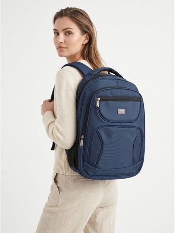 Zaino 'Zaino Coveri Collection Poliestere - Unisex Casual con Zip' di Coveri Collection in blu