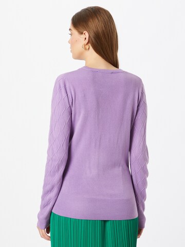 Dorothy Perkins Sweater 'Diamond' in Purple