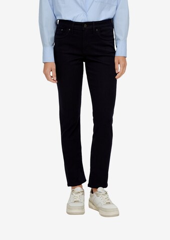 s.Oliver Skinny Jeans in Blue: front