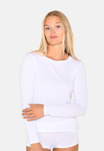 Maglietta intima di CC DK in bianco: frontale