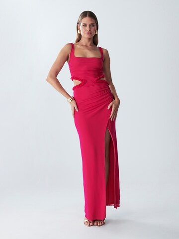 Robe de soirée 'MIAMI' BWLDR en rouge
