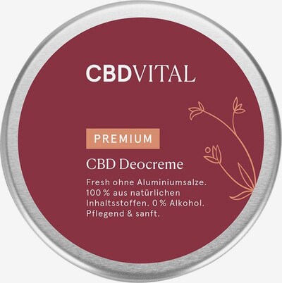 CBDVITAL Deocreme in weiß, Produktansicht