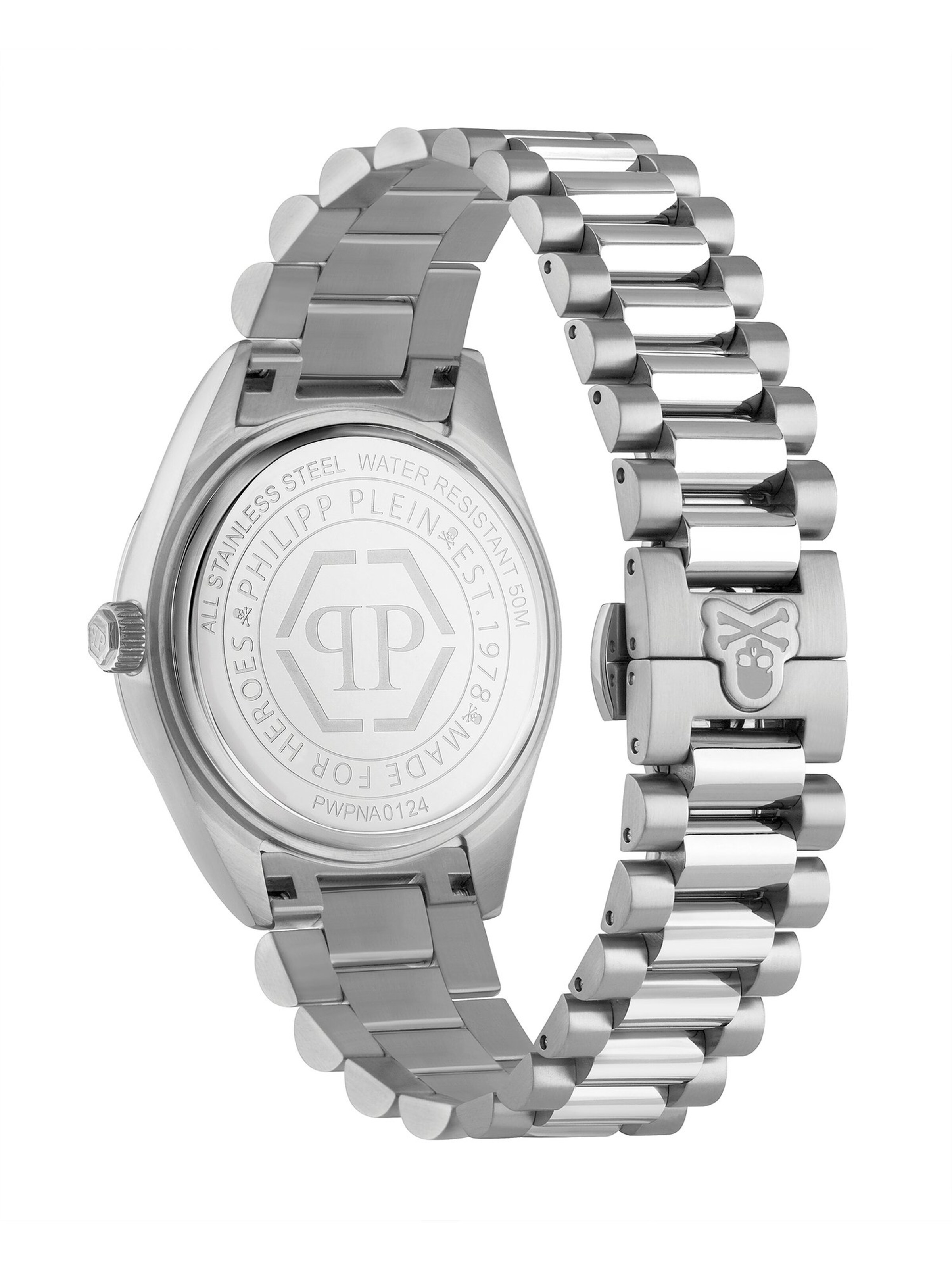 Orologio analogico di Philipp Plein in argento