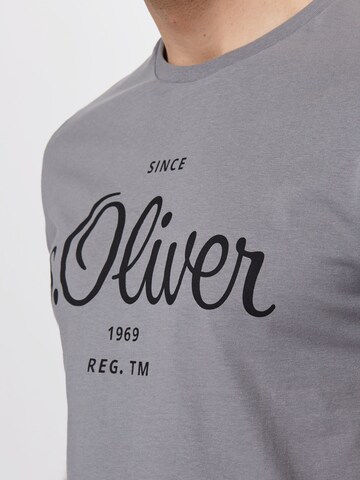 s.Oliver T-Shirt in Grau