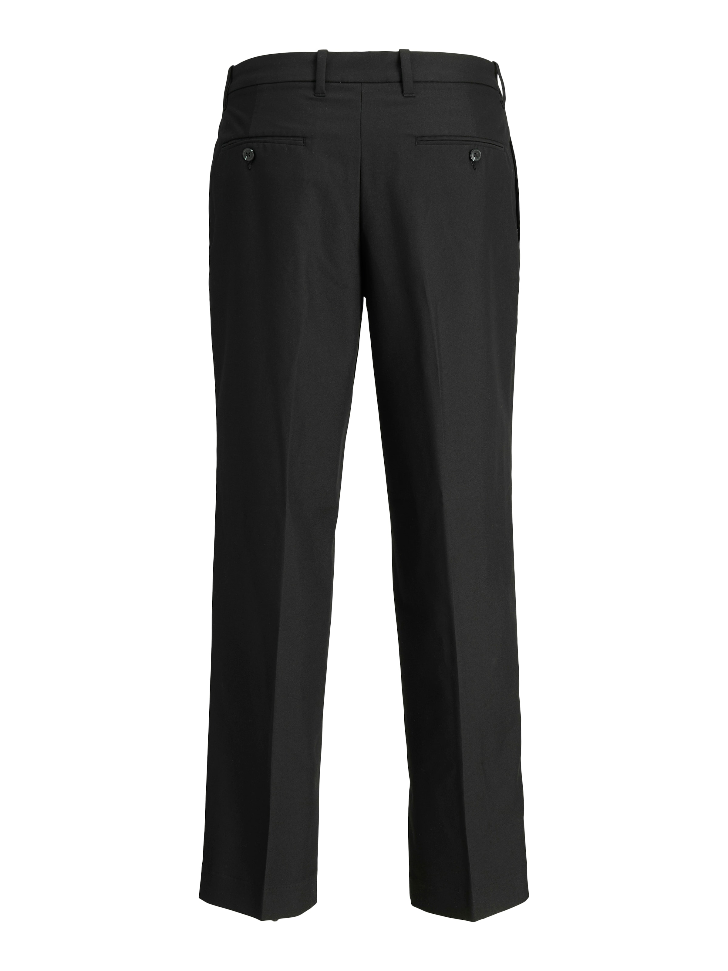JACK & JONES Loose fit Pleat-front trousers 'JPRCCKarl JJCameron' in Black