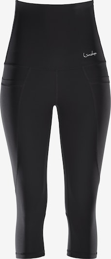 Pantaloni sportivi Winshape di colore nero / bianco, Visualizzazione prodotti
