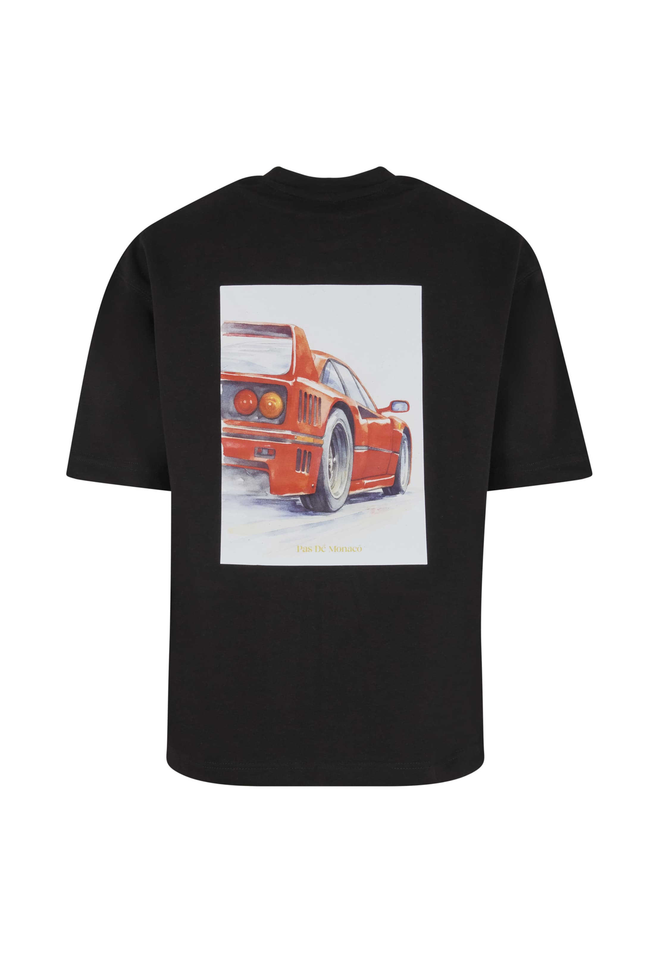 T-Shirt 'LM-F40' Pas De Monaco en noir
