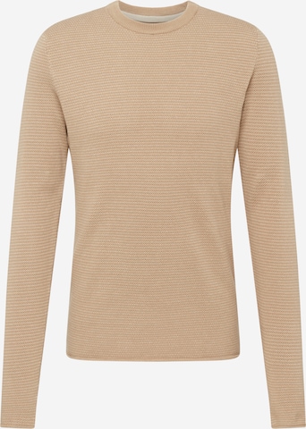 Pull-over 'NIGUEL' Only & Sons en beige : devant