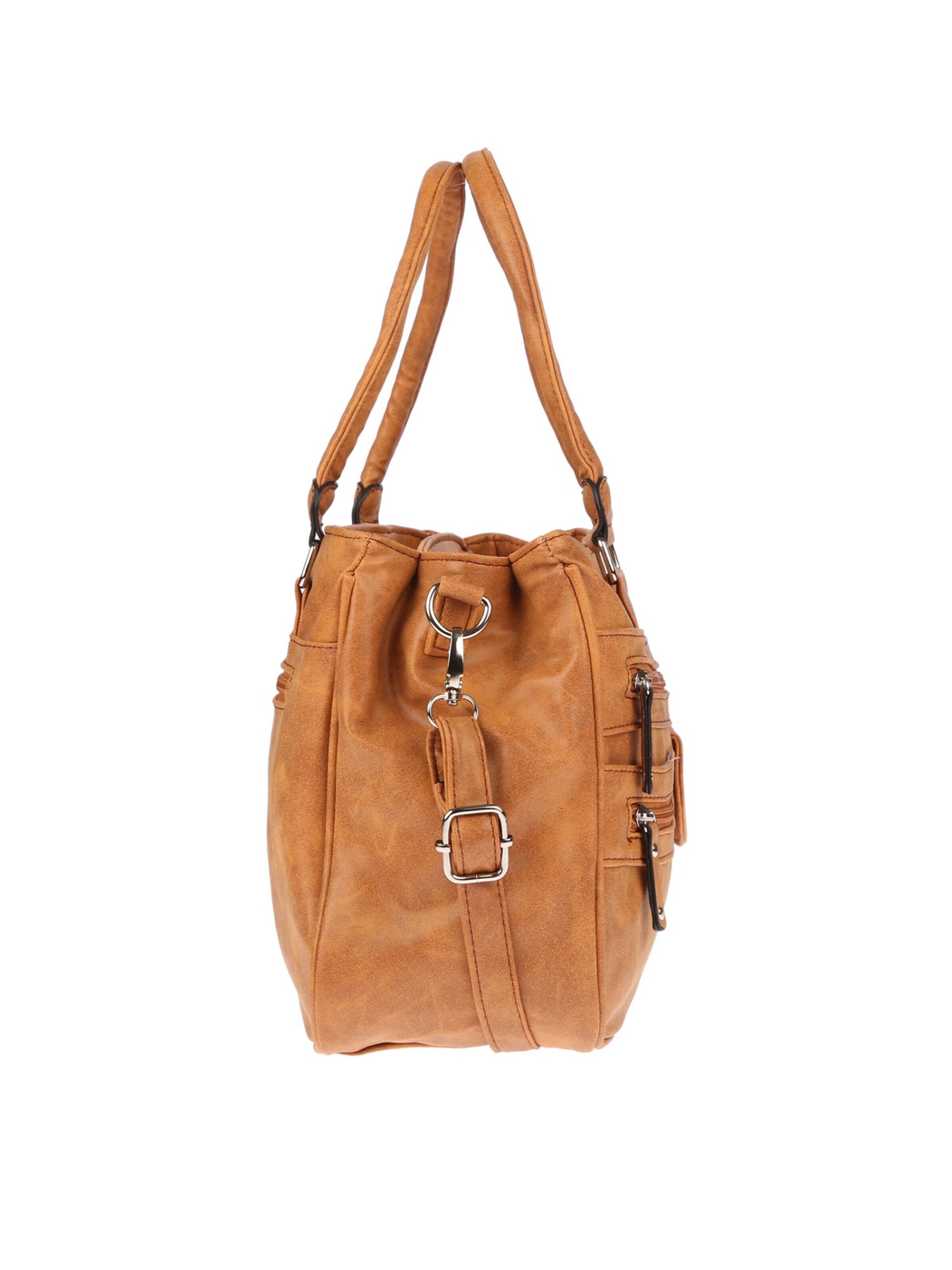 Christian Wippermann Handbag 'Große Damen Tasche Umhängetasche Schultertasche' in Brown