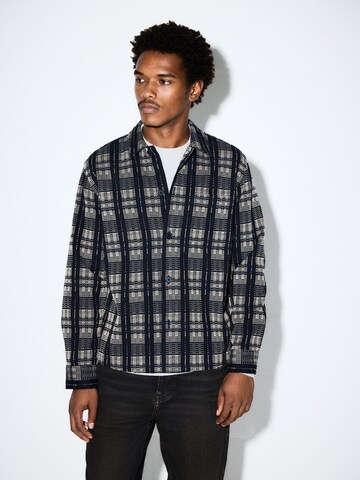 Next Regular fit Button Up Shirt in Blue: front