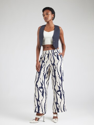 JDY Wide leg Trousers 'JDYCAMILLE' in Beige