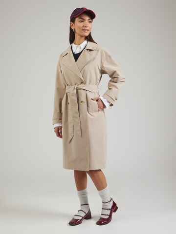 b.young Between-seasons coat 'BYCALEA' in Beige: front