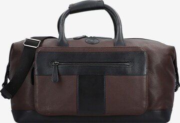 Sac week-end Ted Baker en marron : devant