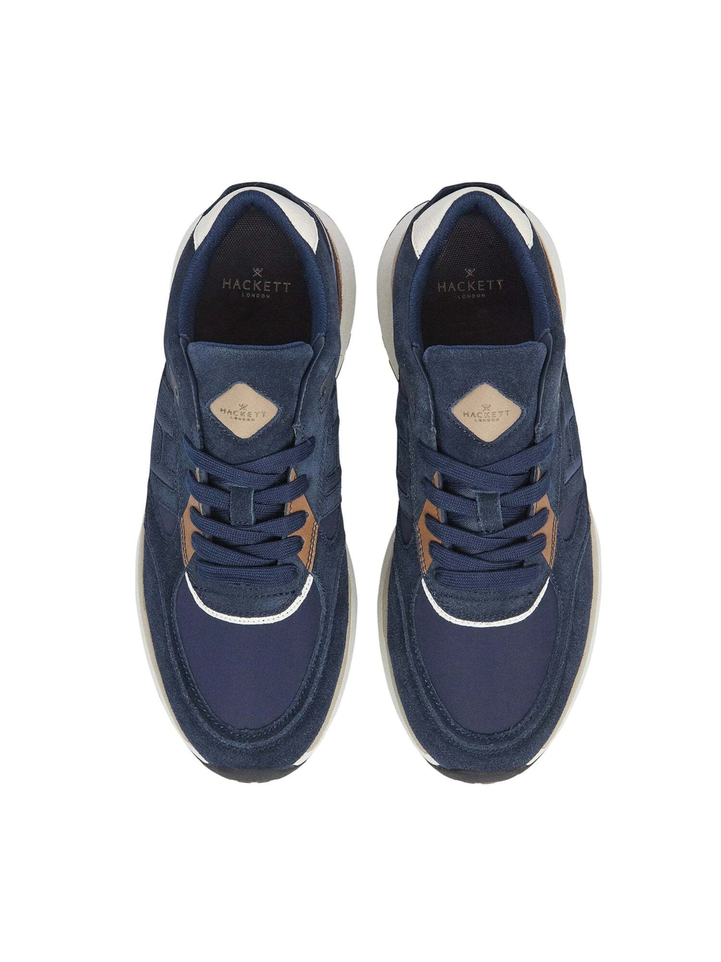 Hackett London Sneaker 'Otto' in Blau