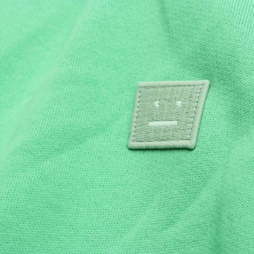 Acne Sweatshirt & Zip-Up Hoodie in XL in Green
