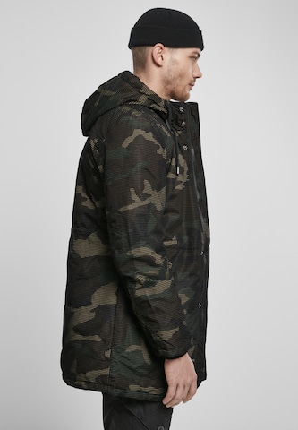 Parka d’hiver Brandit en vert