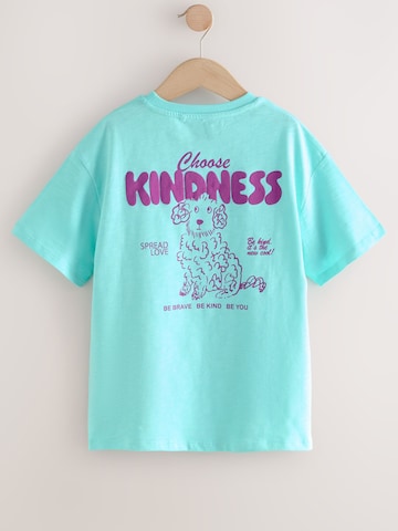 T-Shirt Next en bleu