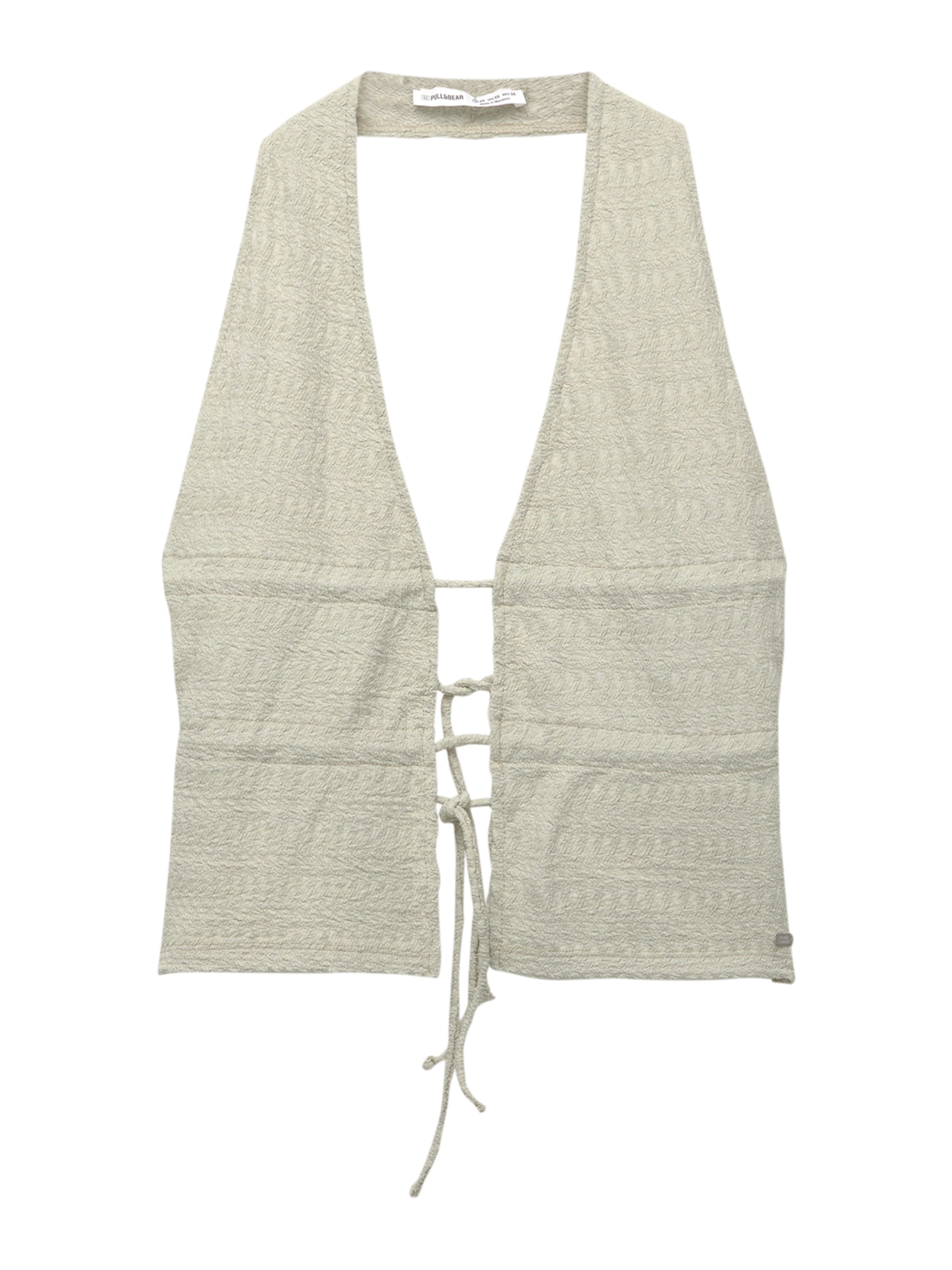 Pull&Bear Top in Grün: Vorderseite