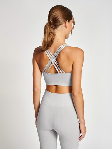 Hummel Bralette Sports Bra 'Rest' in Grey