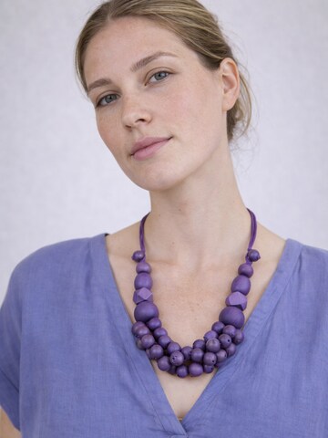 COLLEZIONE ALESSANDRO Kette 'Bea'‌‌‌‌‌‌‌ in Lila