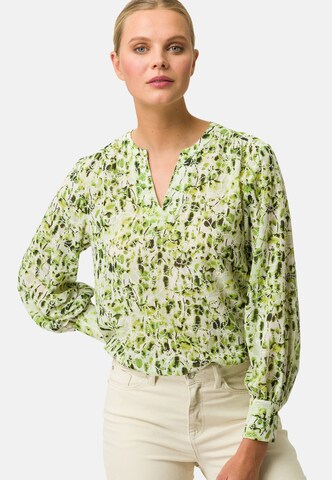 zero Blouse in Groen: voorkant