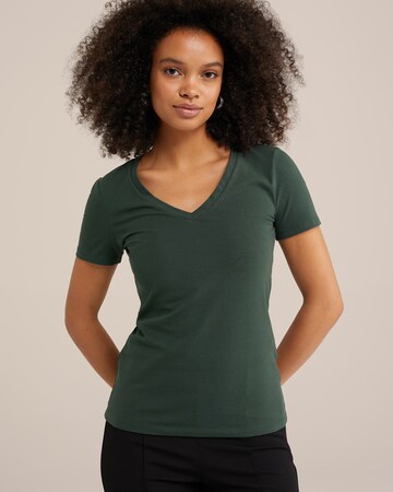 Maglietta di WE Fashion in verde: frontale