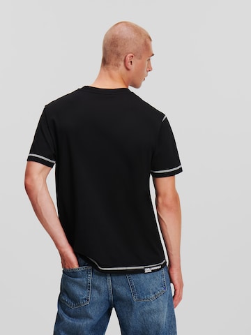 KARL LAGERFELD JEANS T-shirt i svart