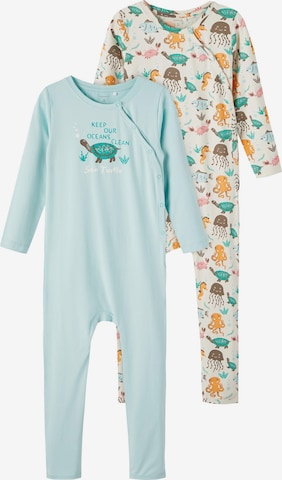 NAME IT - Pijama 'OCEAN' en beige: frente