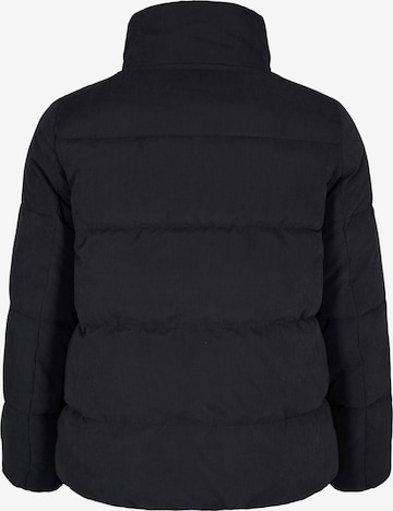 Zizzi Jacke 'CAPEACHY' in Schwarz