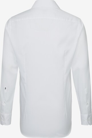 SEIDENSTICKER Slim fit Business Shirt ' Slim ' in White