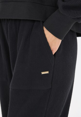 Athlecia Regular Sportbroek 'Reiley' in Zwart