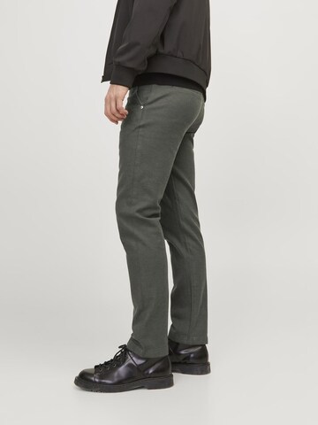 JACK & JONES Regular Pants in Green