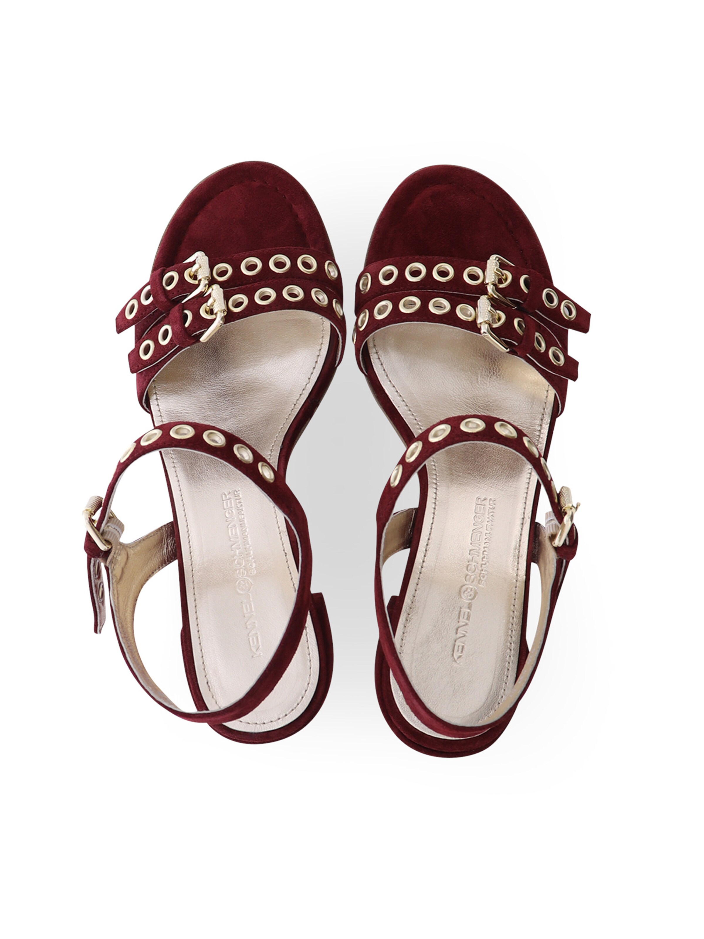 Kennel & Schmenger Sandalen met riem 'VIOLA' in Rood