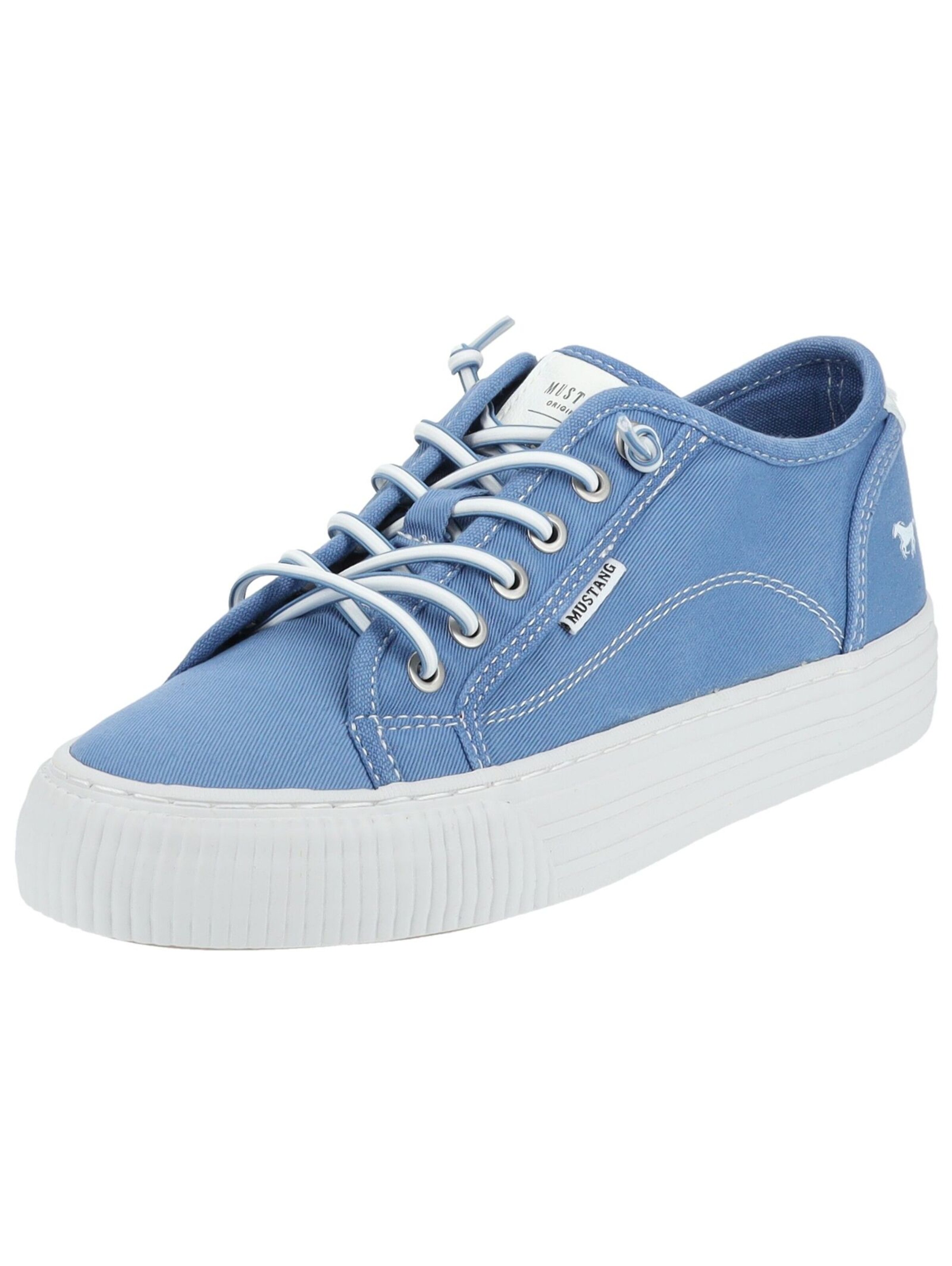 MUSTANG Platform trainers in Blue