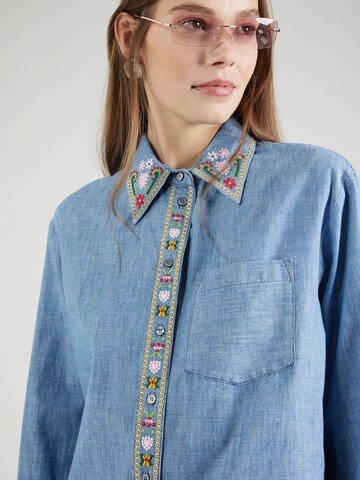 Weekend Max Mara Blouse 'UDINE' in Blue