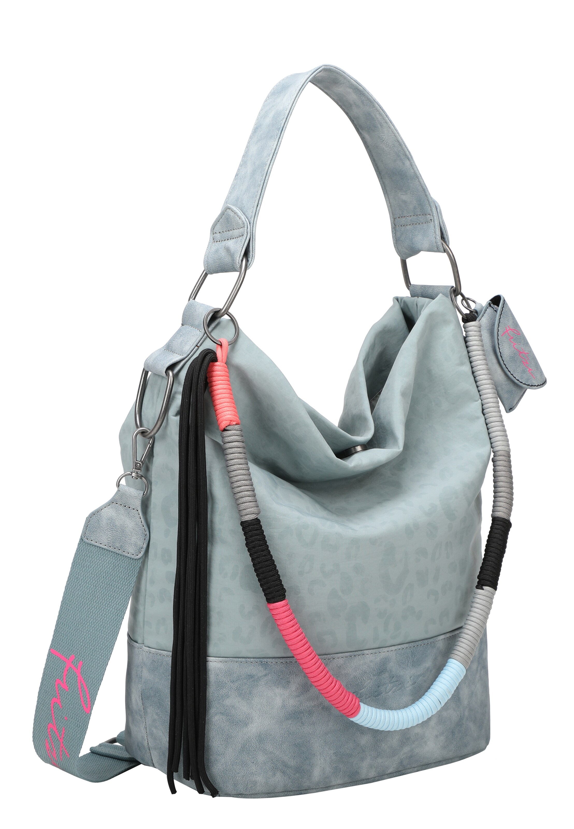 Fritzi aus Preußen Schoudertas 'Olga Limited Leo Rainbow' in Blauw